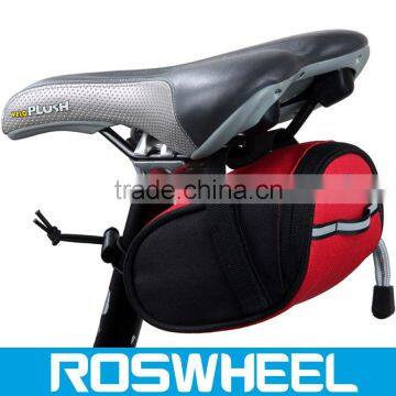 Wholesale new design colorful water proof expandable saddle bicycle bag 13567