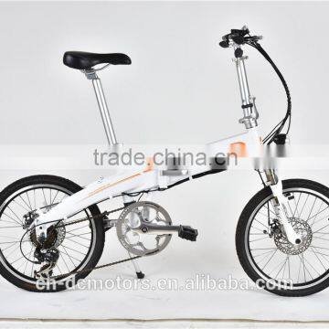 2016 Hot sell 250w 36v green energy adult 20 inch folding electric bike for Urban Road