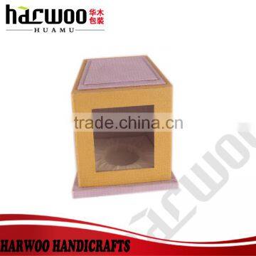 Eco-Friendly packaging perfume box wiyh dispaly window