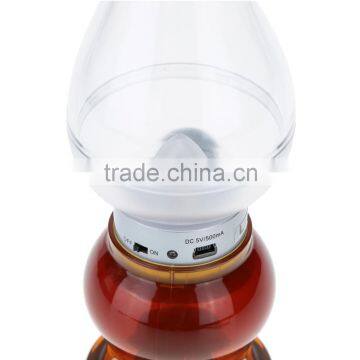Retro Classic Blow LED Lamp USB Rechargeable Blowing Control Kerosene Candle Lamp Dimmable Night Lamp Desktop Room Decoration photo-5
