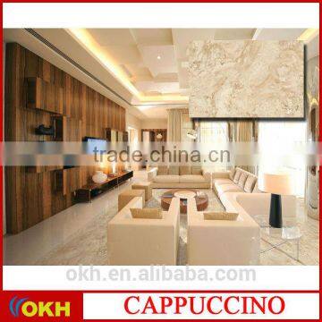 Cappucino yellow marble tile price