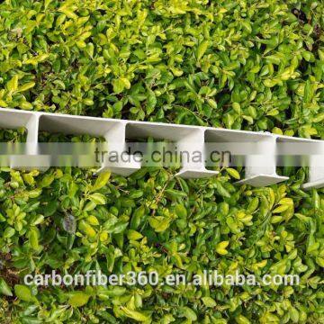 Pultrusion high quality fiberglass profile,glass fiber profile FRP prpfile