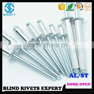 ISO9001 5056 ALUMINUM ALLOY POP RIVETS