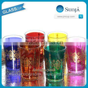 glassware coloration wedding souvenirs china fancy christamas candle holder