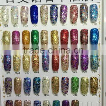 48 Color diamond gel nail polish led nail polish UV gel nail polish suppliers ZX:307