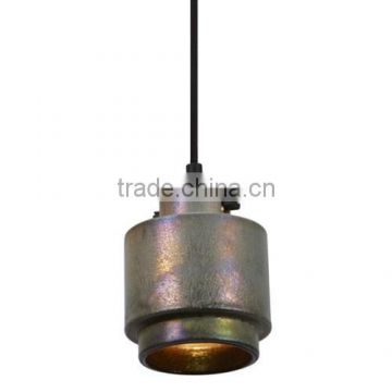 Old Copper Round Pendant Lights Vintage Decorative Lighting for Hotel Projects