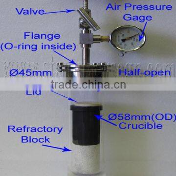 STA best price vacuum sealing flange for OEM laboratory tube furnace