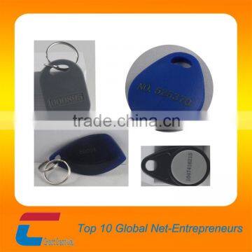 ABS RFID Keyfob Embeded with 125Khz, 13.56mhz RFID chips