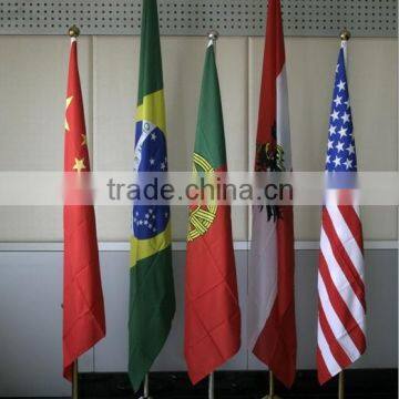 The Meeting of Polyester Table Flags