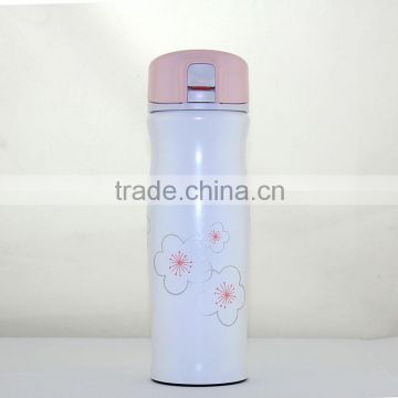 new lock button lid design stainless steel vacuum thermos flask