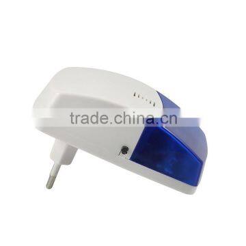 Wireless blue light siren & strobe Indoor Siren