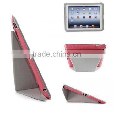 Transfomer professional manufacture pu leather housing for ipad2/for ipad3/for ipad4 case,protective pu case