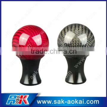 Universal carbon fiber gear shift knob ball style gear knobs