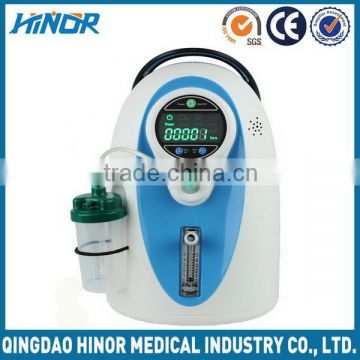 Portable high purity low noise oxygen generator