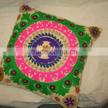 ANTIQUE SUZANI CUSHION COVERS & PILLOW COVERS