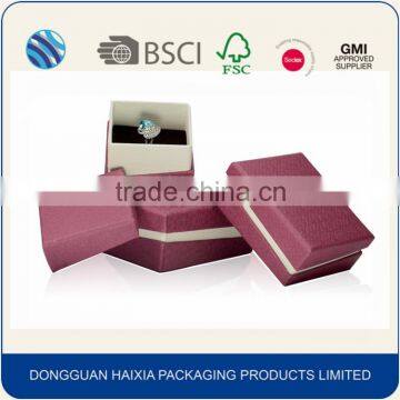 China manufacturers custom logo wholesale printed paper jewelry packaging gift box