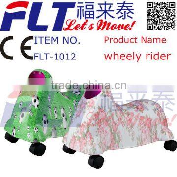 Hottest PP FLT-1012 baby gliding car to exercise the foot and direction