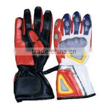 Leather Motorbike Gloves