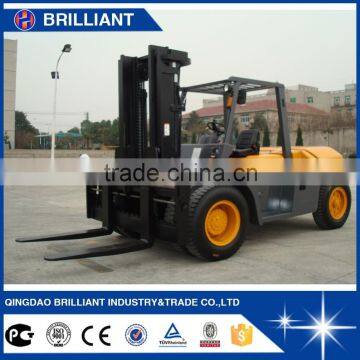 Chinese Made Brand New 4 Wheel 10T Forklift for Sale