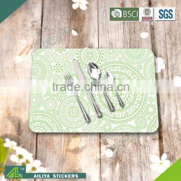 kitchen advertising colorful promoting custom printed table runner