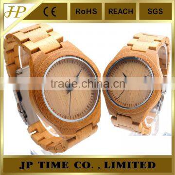 hot newest Custom Engraved Japan analog quartz movement bamboo wood watch