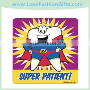 Tooth Super Patient Sticker