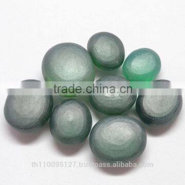117.80 Ct Emerald Green Star Sapphire 6 Rays Lab Created Stone photo-3