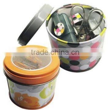 5pcs mini set in tin box