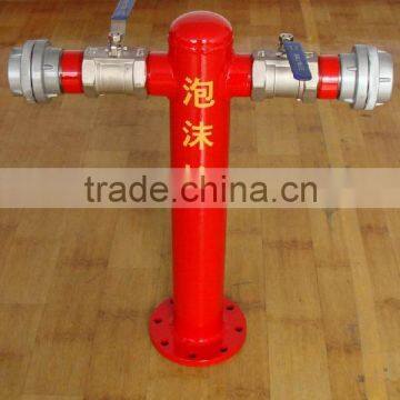 Patented products PS100/65x2 foam hydrants My company won the national patent certificate