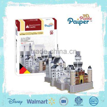 Paiper castle model 3d puzzle free game manufacturer