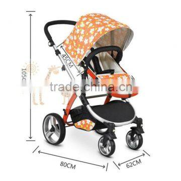 2015 New Model Design Baby Stroller 3 in 1 Hot Sale Europe Standard Purple Baby Stroller photo-6