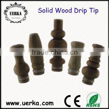 Uerka SW series high quality ecig drip tips, rba/rda 510 wood drip tip