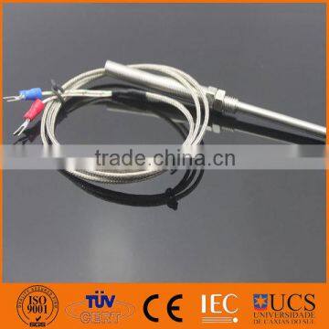 2 Wires PT100 Probe RTD with Thread