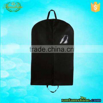 promtional hanging zippered nonwoven garment bag