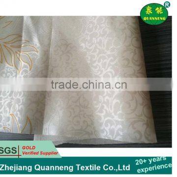 Changxing textile tricot fabric printed for mattress