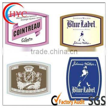 2013 Cheap pvc label sticker,sticker printing,2d carbon fiber sticker