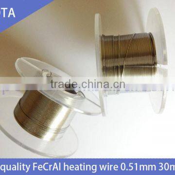 OE-quality annealed resistance heating wire/FeCrAl alloy heating wire/resistant heat wire A1