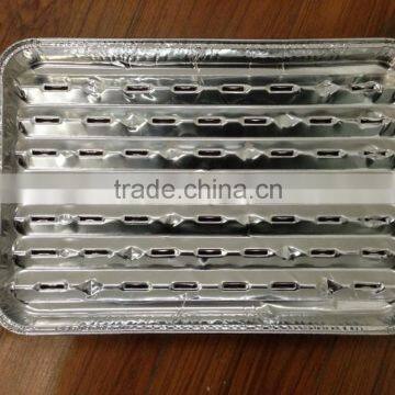 high quality rectangle aluminum foil BBQ tray