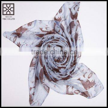 2015 Wholesale Fashion Printing Polyester Scarves