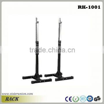 Home GYM Fitness Adjustable Steel Tube Squat Rack Power Racks for Barbell