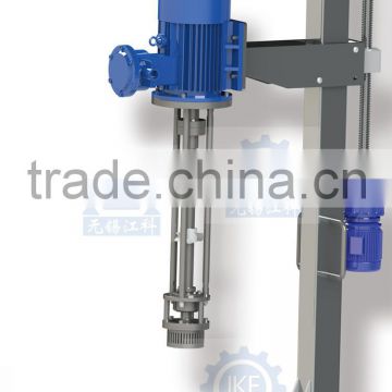 JKE Pneumatic Lifting High Shear Mixer