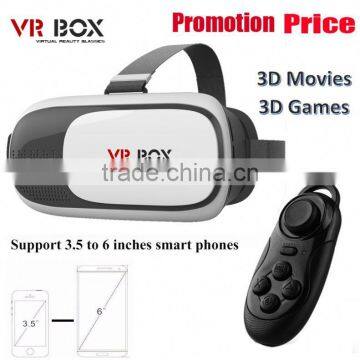 2016 Best selling Factory Directly High Quality 3D Glasses Real Virtual Google Carboard Virtual Reality 3D media VR Box