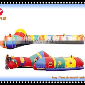 giant new design outdoor inflatable kids jumping bouncer tunnel