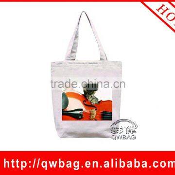 Customized logo reusable canvas Tote Bag canvas shopping bag