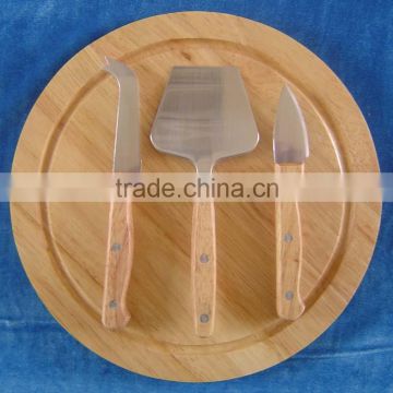 Knife set -4pcs with Cheese Board