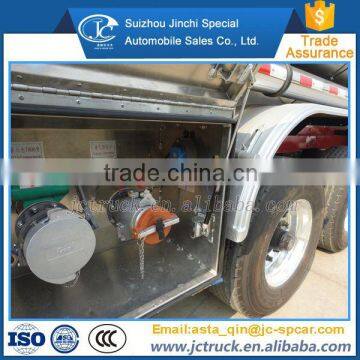 Famous three axle stainless steel peanut oil tank semi-trailer manufacturing