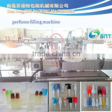 Aerosol gel filling and capping machinery