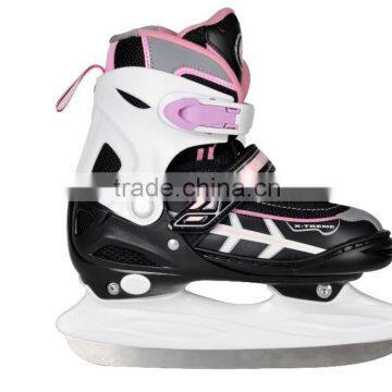 Fast-speed new ice hockey , durable adjustable ice skate for kids , ice hockey with quality ice blade