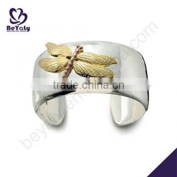 wholesale silver exquisite gold tube bangle