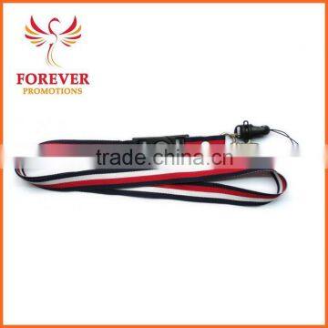 Sublimation Plain Plastic Buckle Metal Hook Lanyard